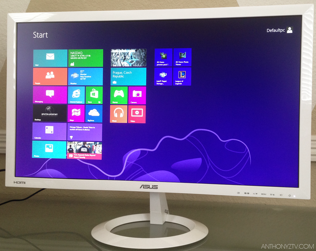 AnthonyVN ASUS VX238HW White 23 Inch LCD Monitor Review