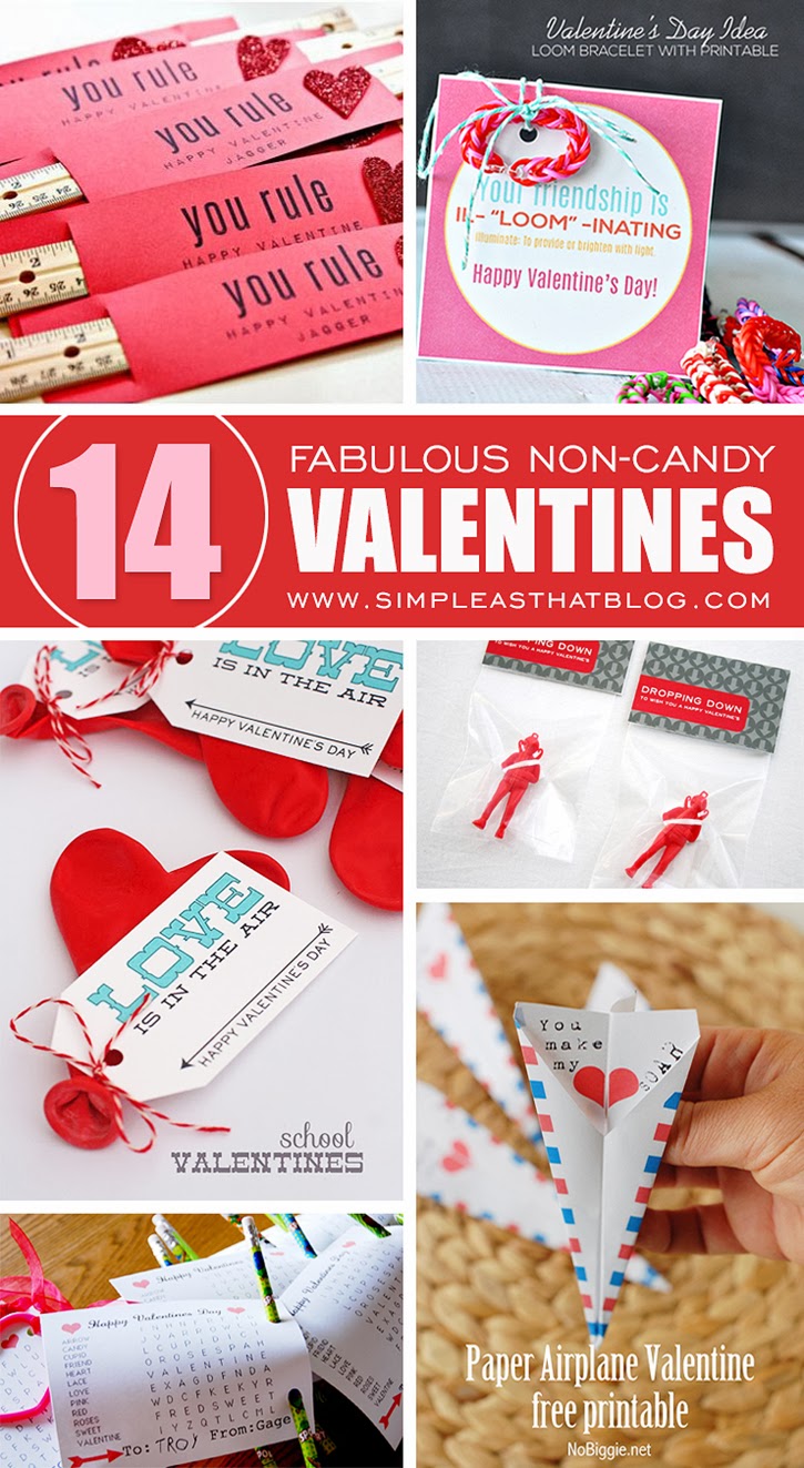 Non class gift valentine 14 Fabulous Non-Candy Valentine Ideas | simple as that | Bloglovin’