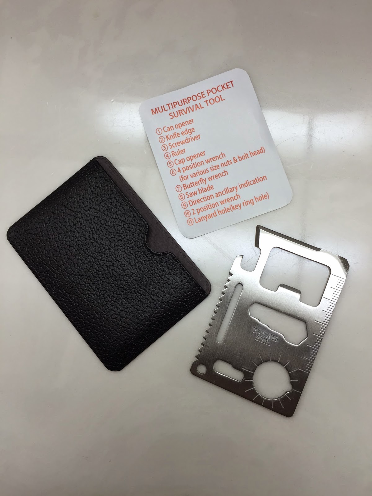 Credit Card MultiTool Review RixiePixie