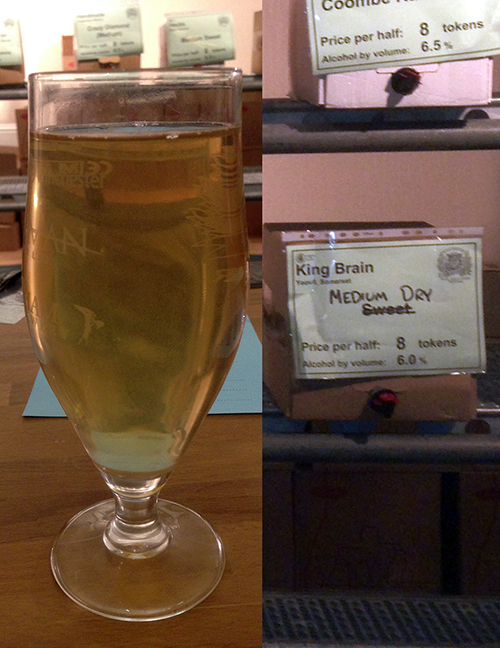 Cider Pages King Brain Sweet Cider