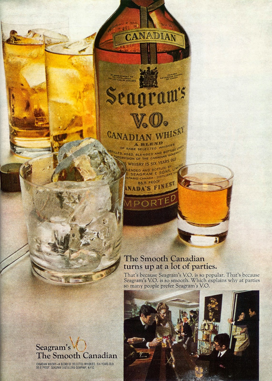 Sell Me Yesteryear Seagram's Canadian Whisky