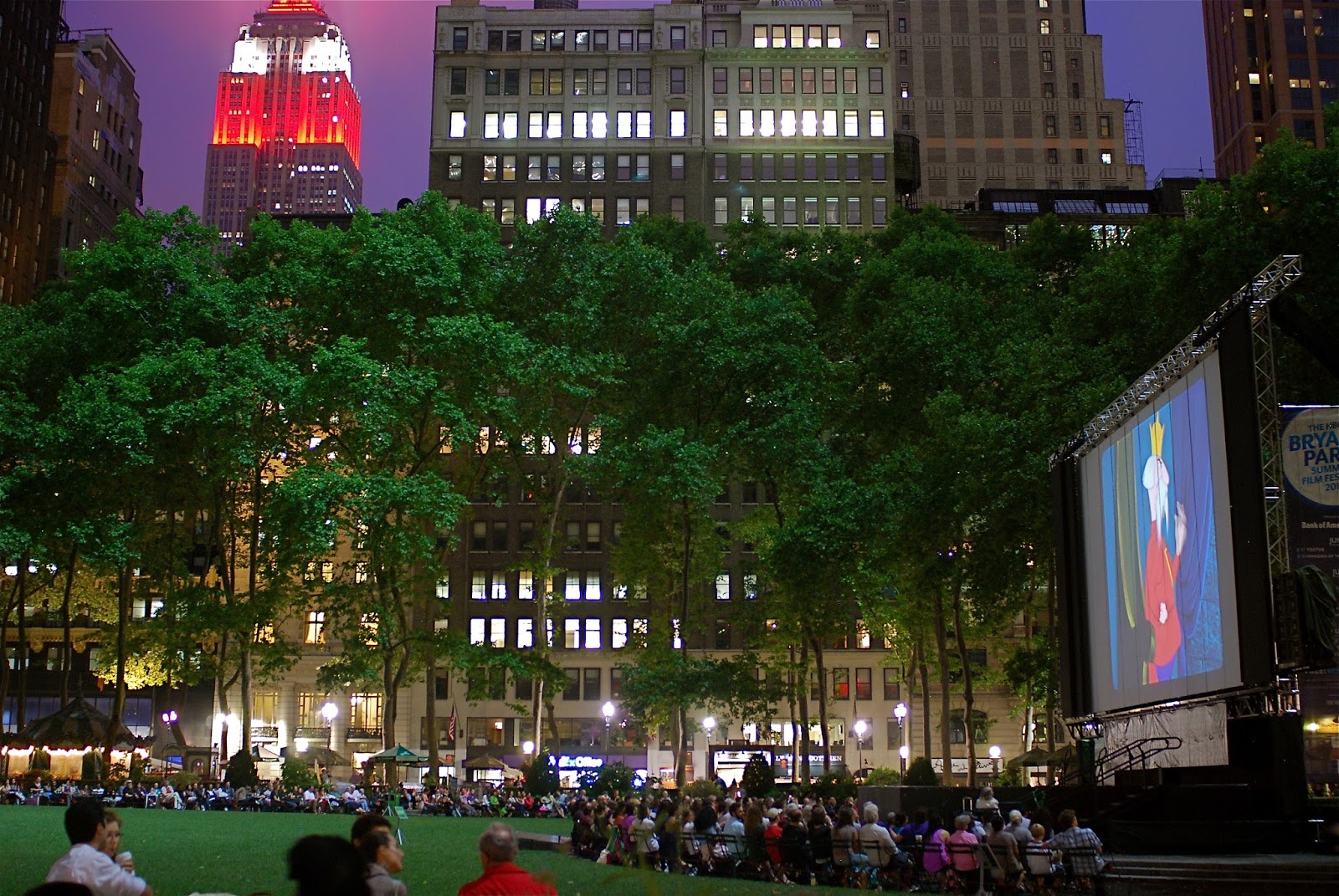 NYC ♥ NYC HBO Bryant Park Summer Film Festival 2013