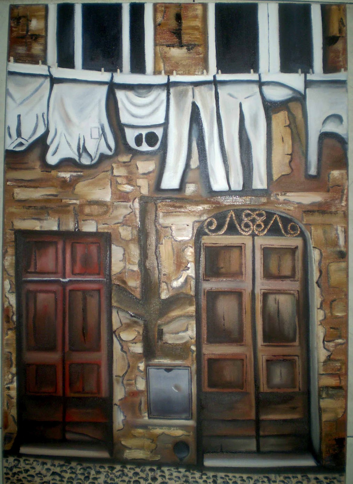 m@nòlogos, pinceles y óleos: pinturas y dibujos de Manolo Losada