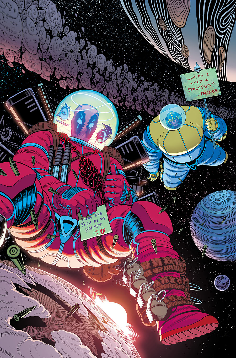 Marvel Comics Review & Spoilers: Deadpool vs. Thanos #1 