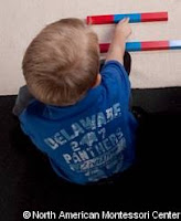 NAMC montessor number rods preschool students visualize connect mathematical concepts
