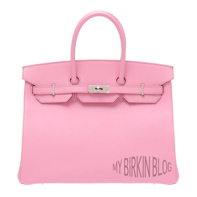 My Birkin Blog: Pink Is The New Black  