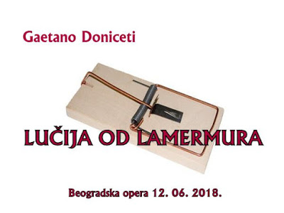 Gaetano Donizetti Lucia di Lammermoor, Beogradska opera, Kler Kulen (Claire Coolen) Alberto Gazale