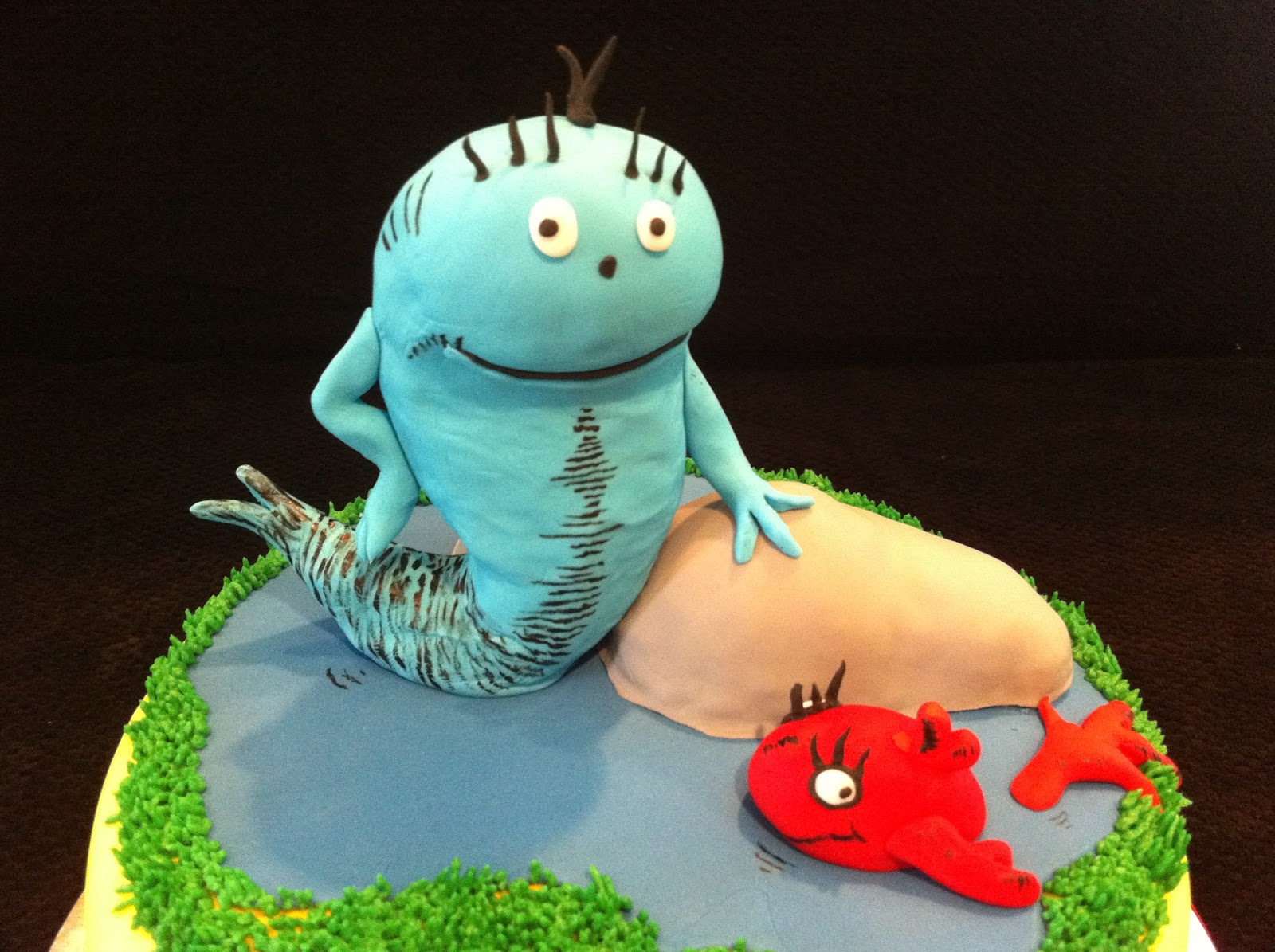 Taryne's Tasty Treats: One Fish, Two Fish, Red Fish, Blue Fish Cake