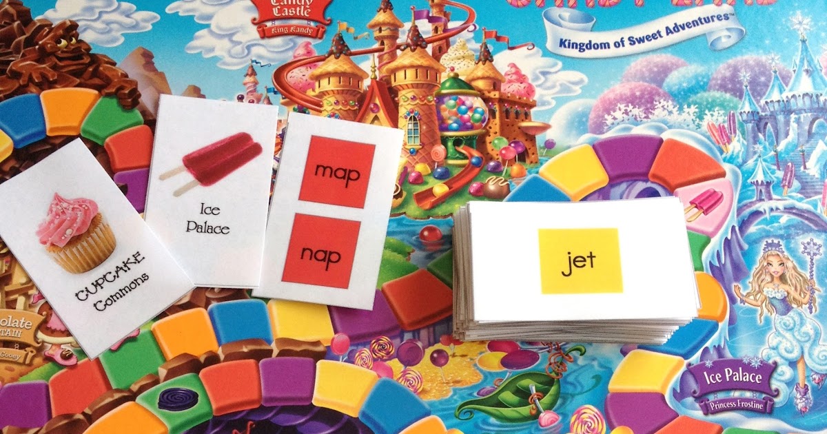 Candy Land CVC Words Mrs. Gilchrist's Class