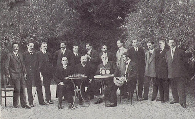 Ajedrecistas participantes en el Torneo de Ajedrez para el Campeonato de Barcelona de 1913