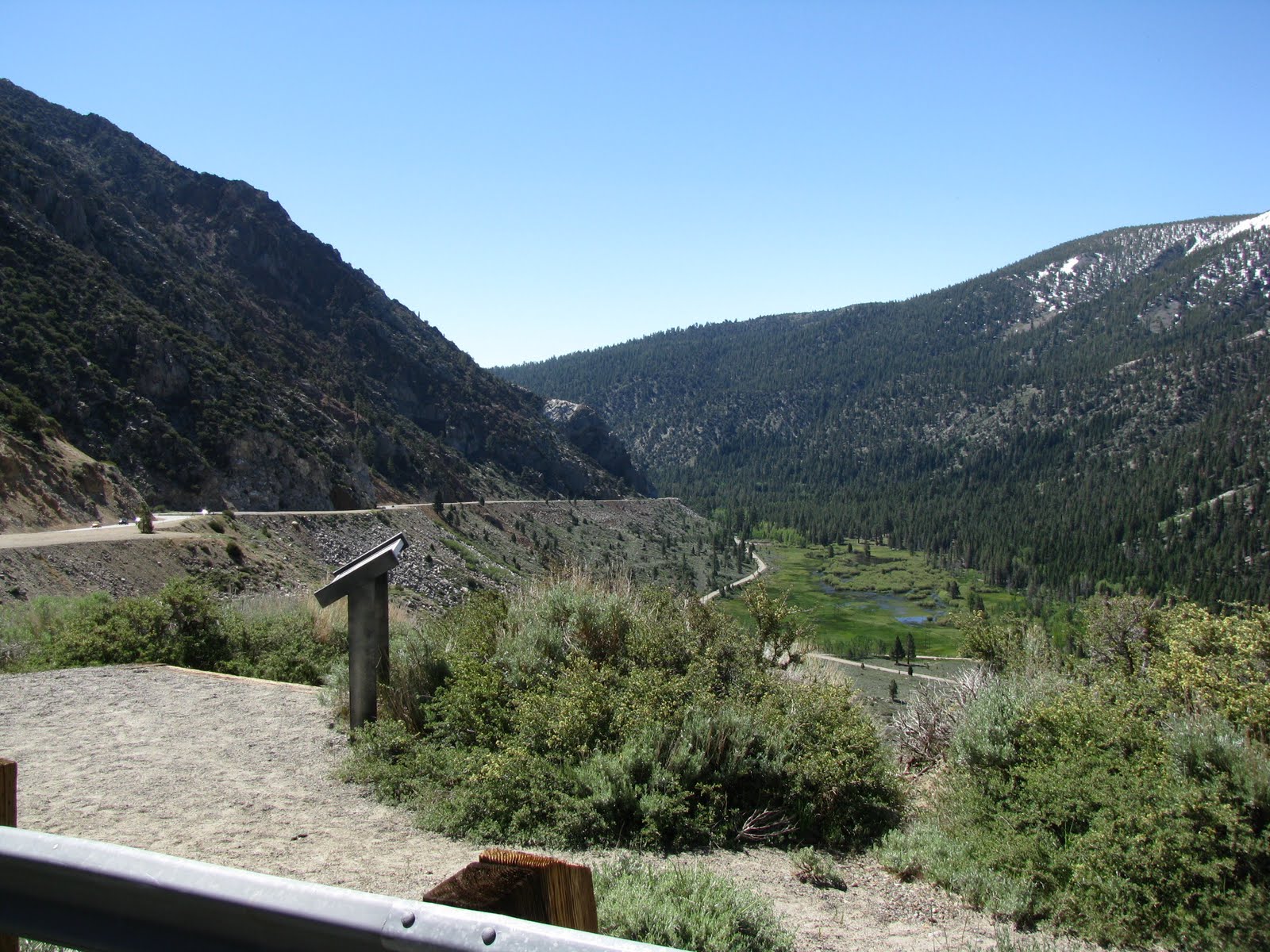 Erik's Motorcycle Trips Day 9. CA through Yosemite, to Angels