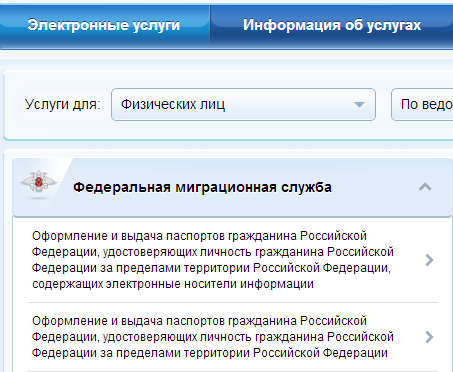 Загранпаспорт госуслуги