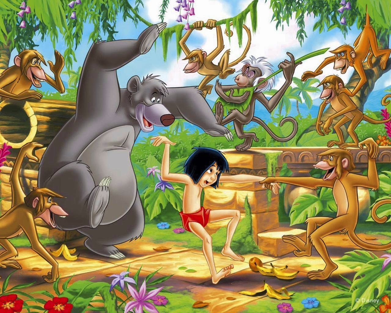 Comic Frontline Bill Murray Cast As Baloo The Bear In The Jungle Book.