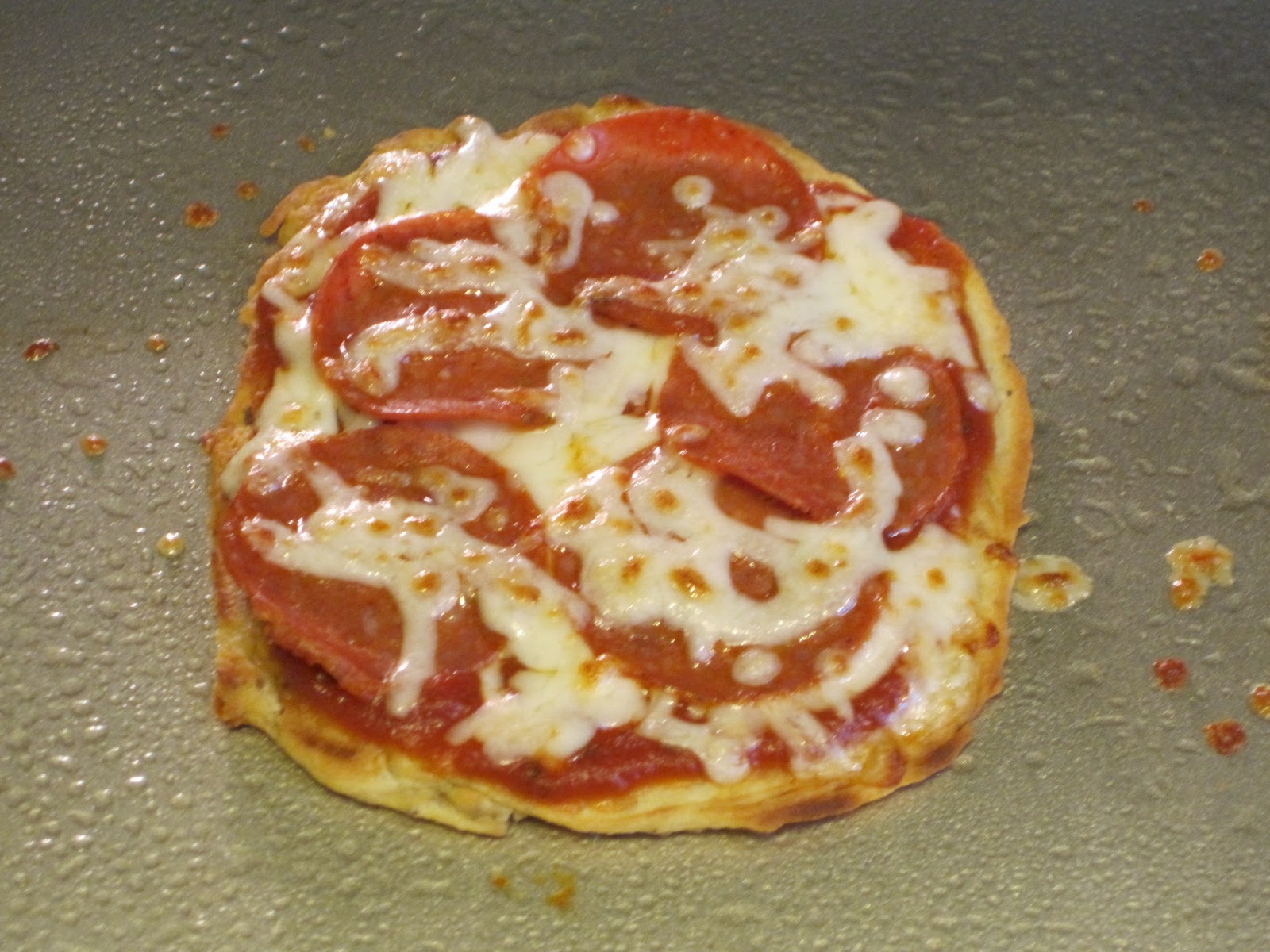 Garbanzo Bean Crust Pizza with Turkey Pepperoni Food for the Finicky