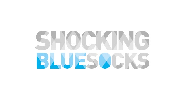 Shocking Blue Socks