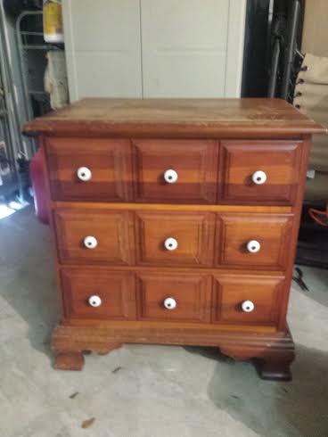 Southern Mom Adventures Nightstand Makeover To A Faux Library