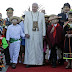 El Papa se mareó en La Paz