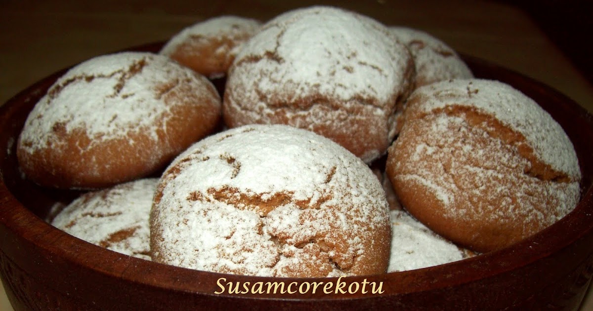 PEKMEZLİ KURABİYE Susam Çörek Otu Denenmiş Tarifler