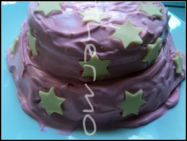 Tarta de fresa y vainilla Tarta de fresa y vainilla receta casera