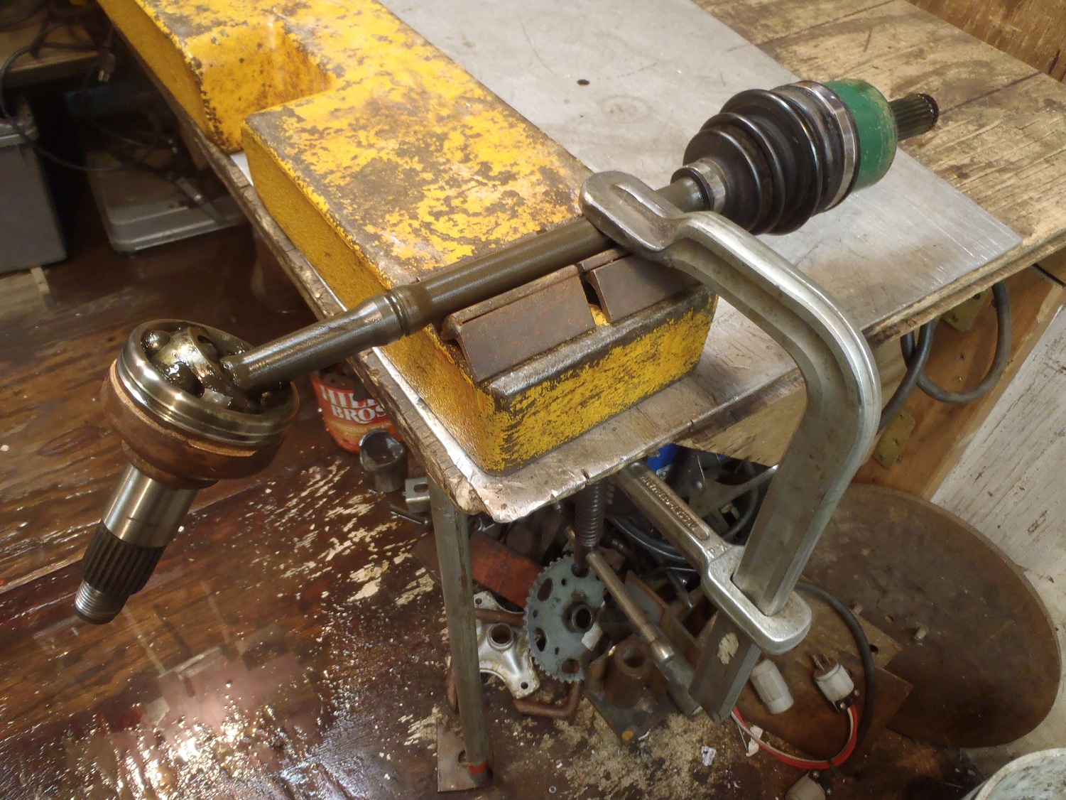 What's in the Shop CV Boot Replacement Tricks