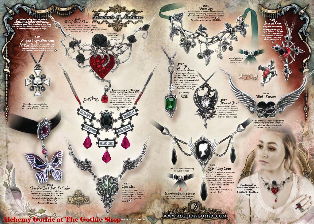 Shop Alchemy Gothic Necklaces for Women