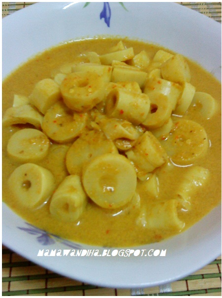 Dari Dapur Madihaa Lemak Rebung Rencah Bilis