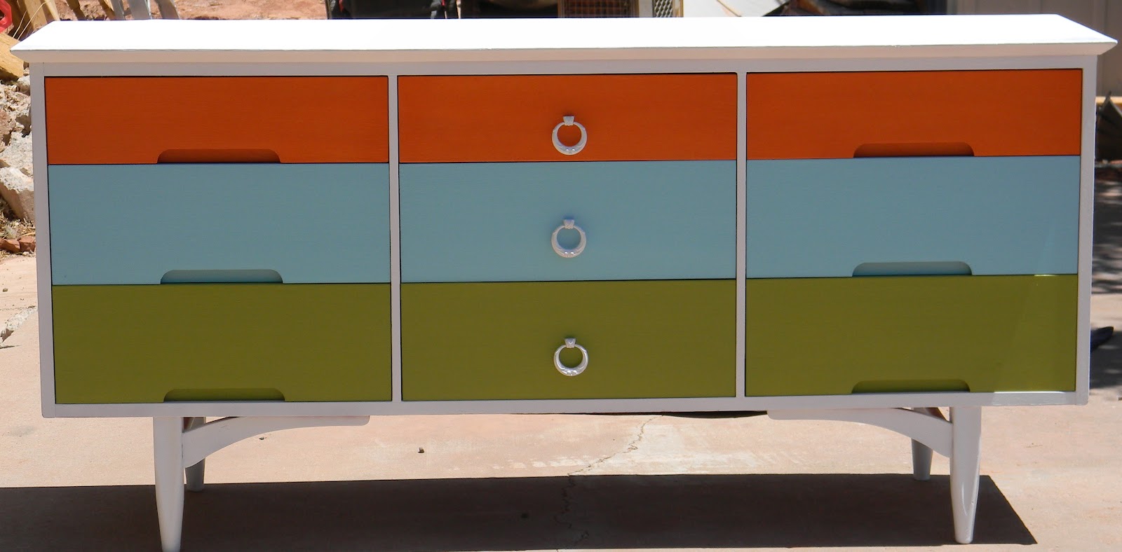 Beer Budget Decor Awesome Multi Colored Funky Dresser