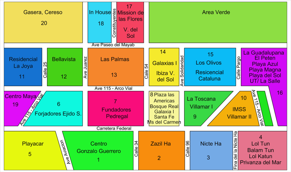 Vimex Playa Del Carmen Vacation Rentals Taxi Rates in Playa del Carmen