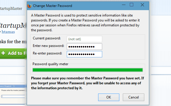 Cara Mudah Memberikan Password Pada Firefox Cara Mudah Memberikan Password Pada Firefox