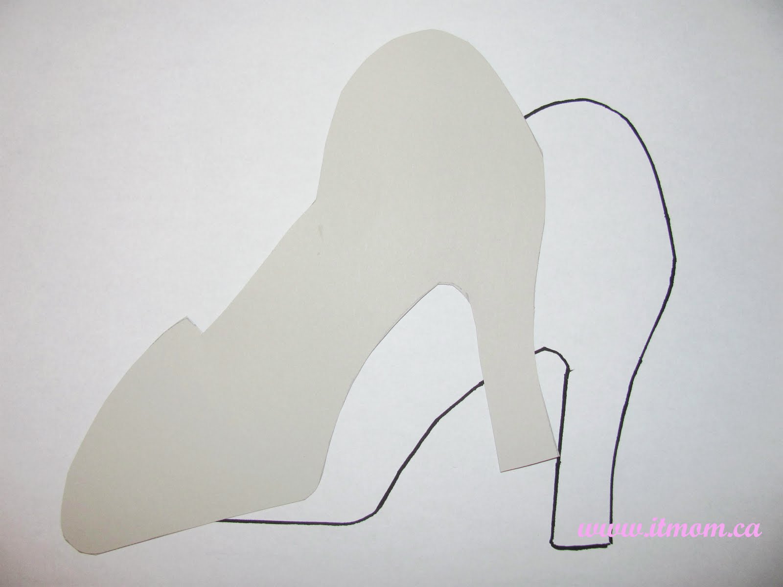 itmom Princess Glass Slipper Craft