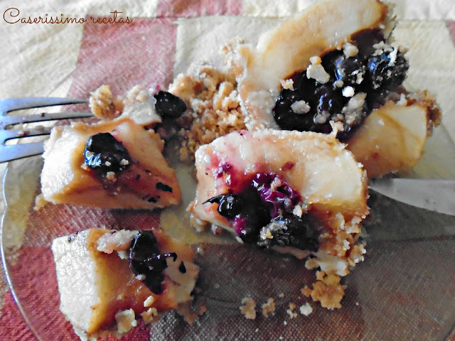 Manzanas Craqué (al Horno Con Arenado Y Arándanos)
