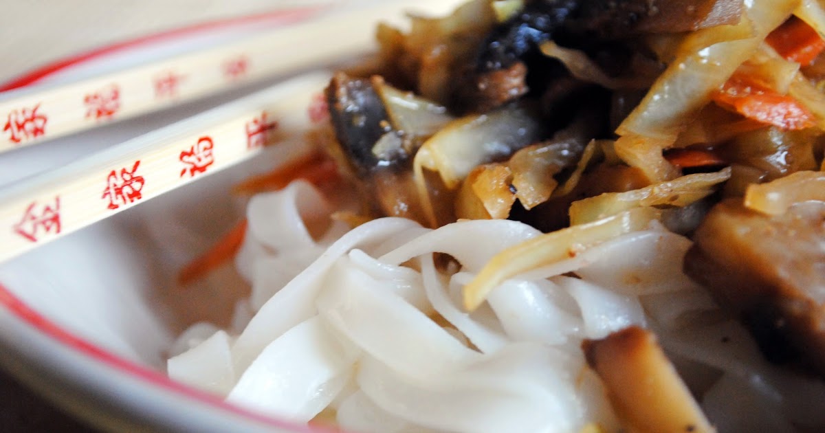 Oriental rice noodles VeganSandra