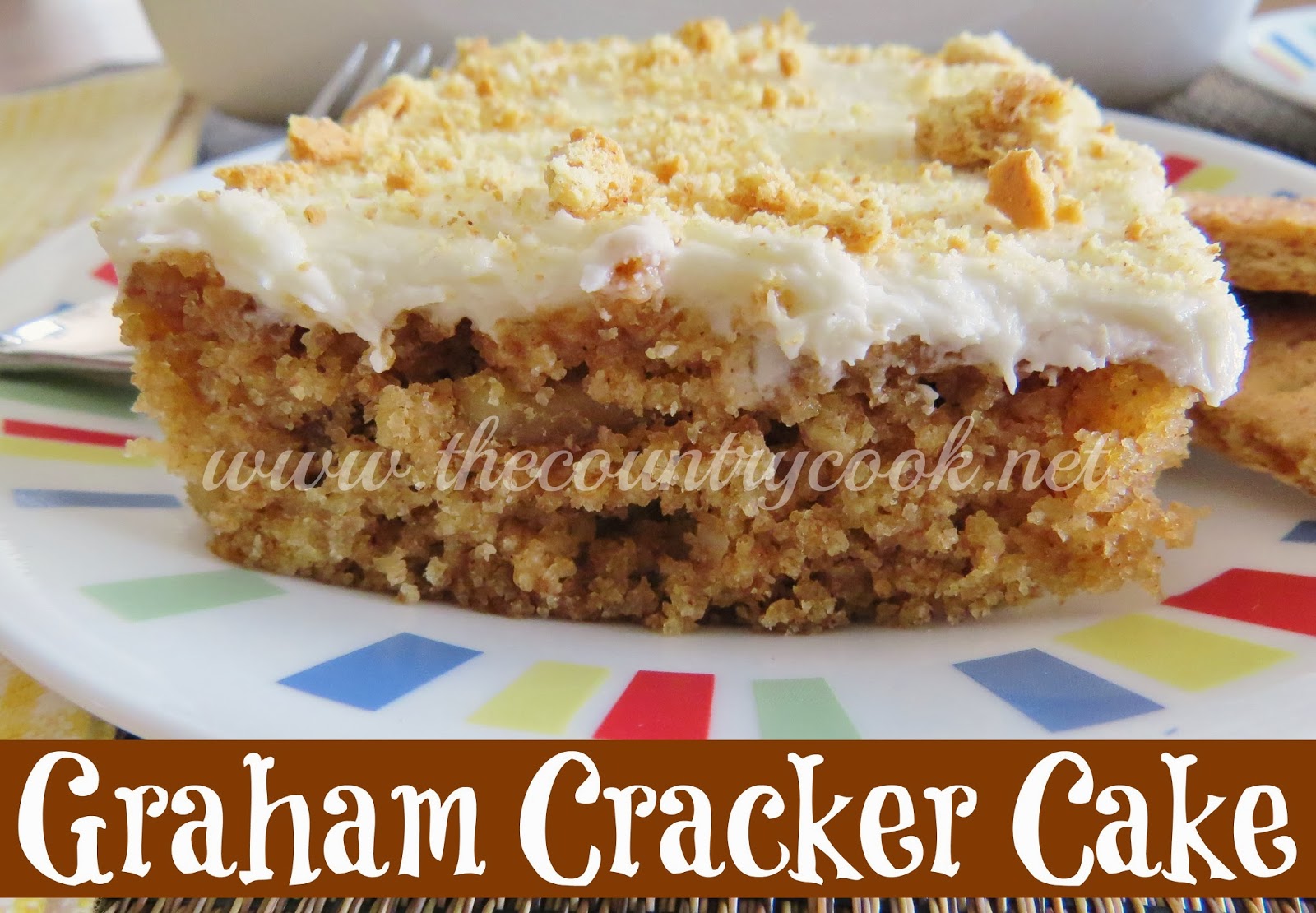 Graham Cracker Cake The Country Cook
