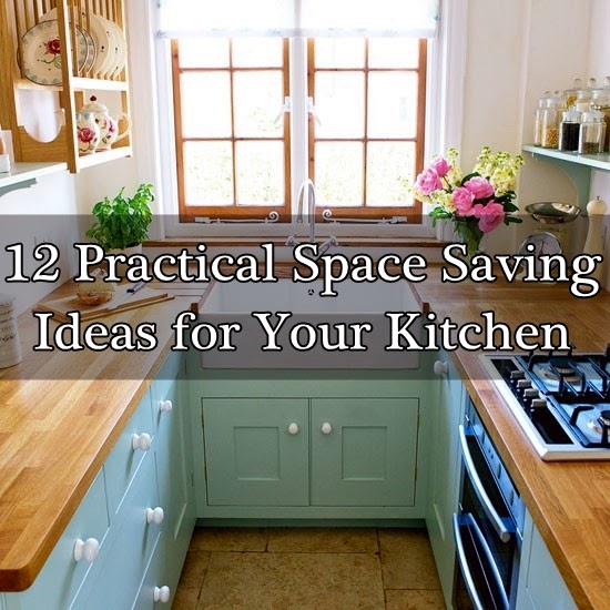 12 Kitchen Space Saving Hacks DIY Craft Projects
