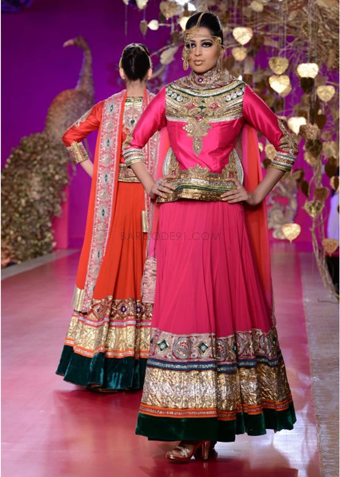 Collection at pcj delhi couture week by rina dhaka Collection at pcj delhi couture
