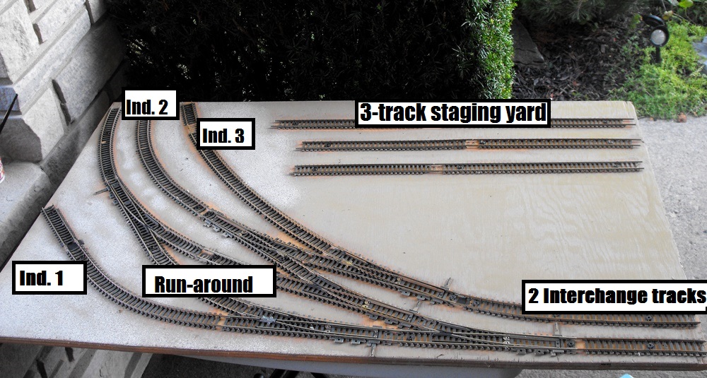 Trackside Treasure Outdoor Layout The MMPP&BTCo