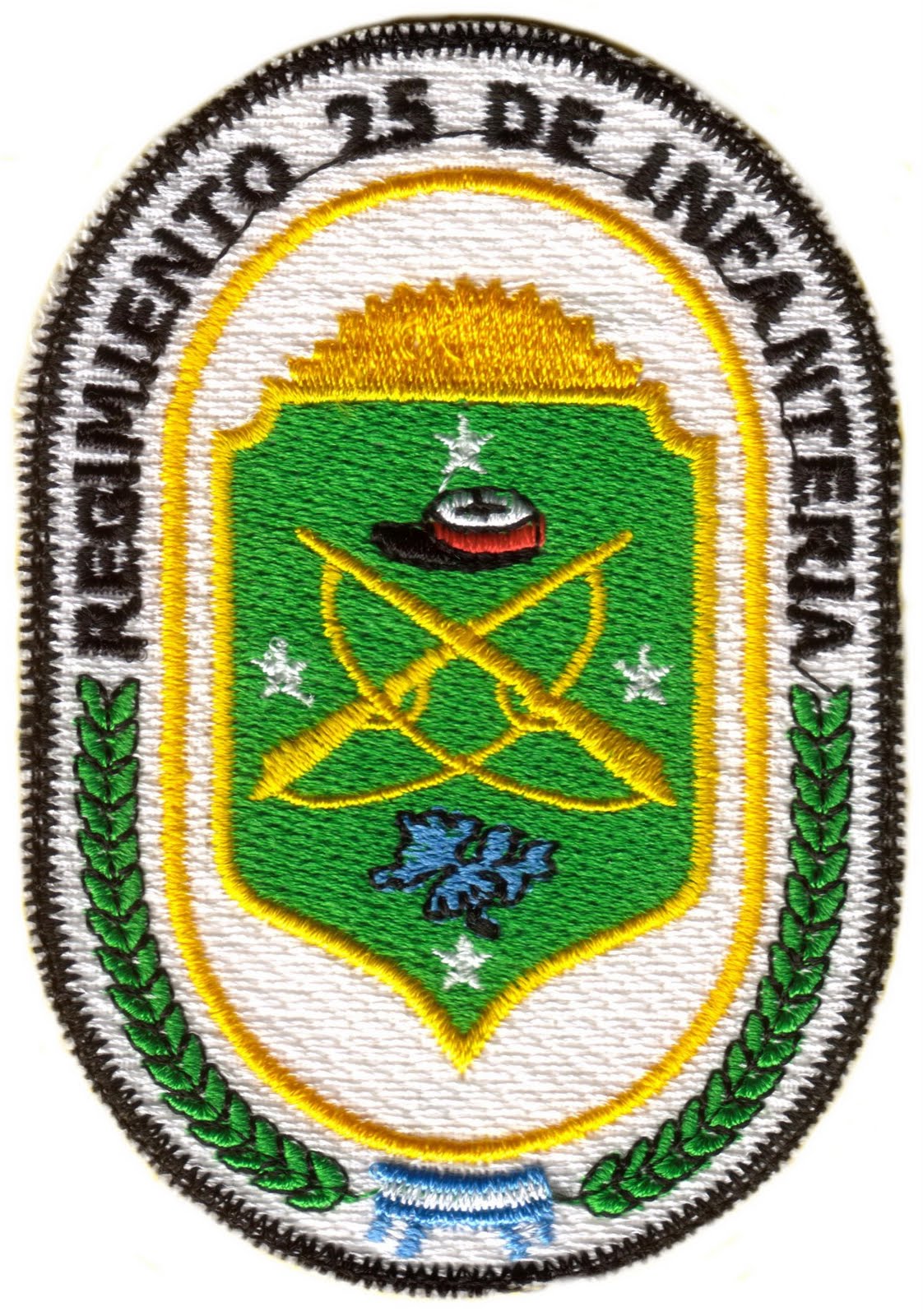 Parches de las Fuerzas Armadas Argentinas Regimiento de Infantería
