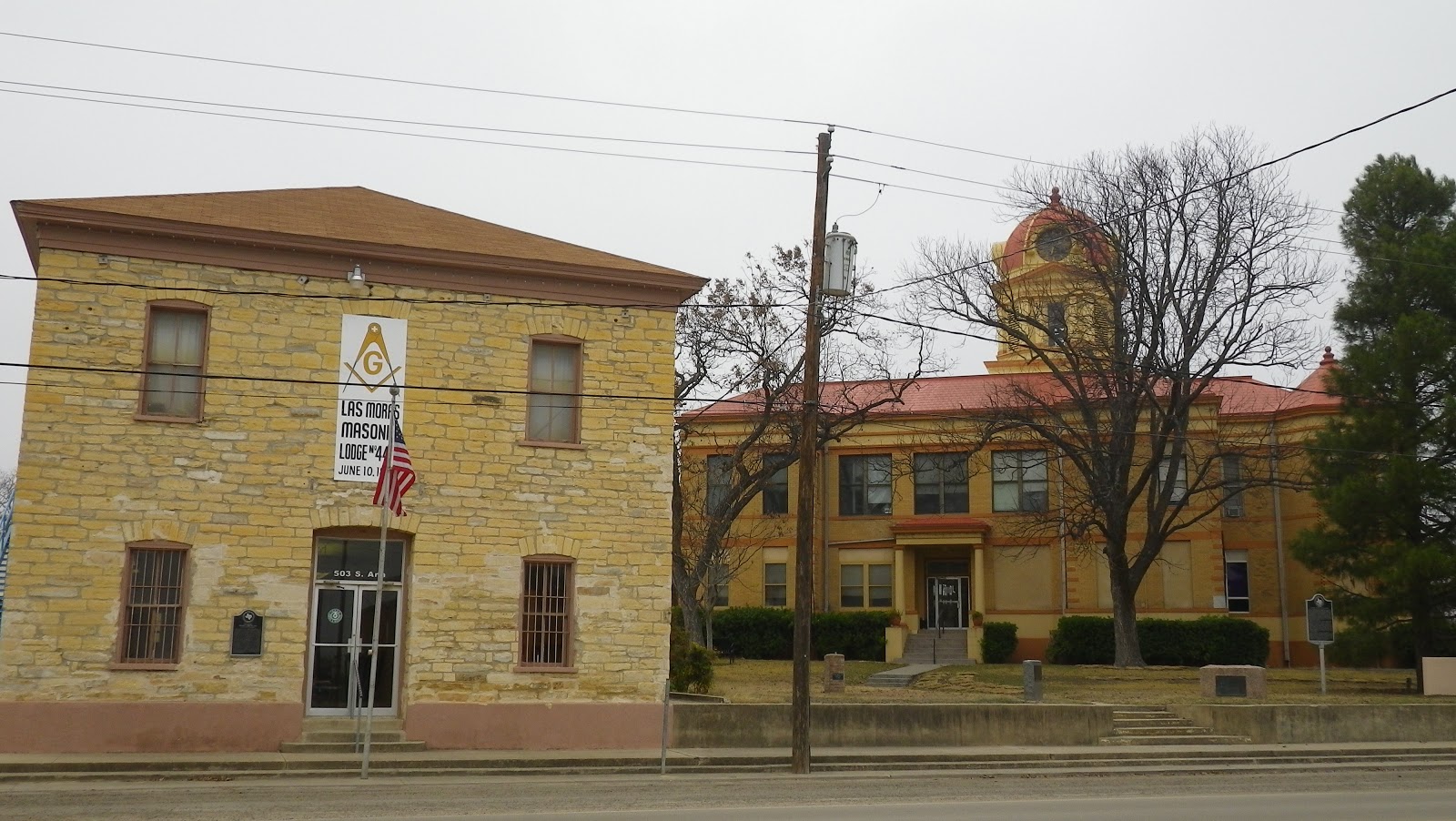 Texas Courthouse Tour south texas border trip Pearsall, Cotulla