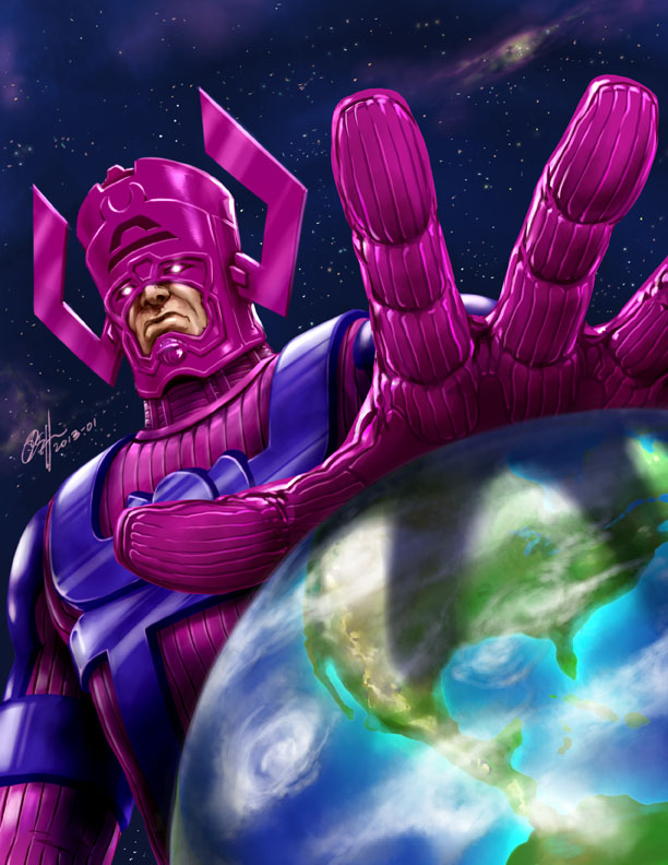 Spitballin' Comics: GALACTUS by Daniel Wong