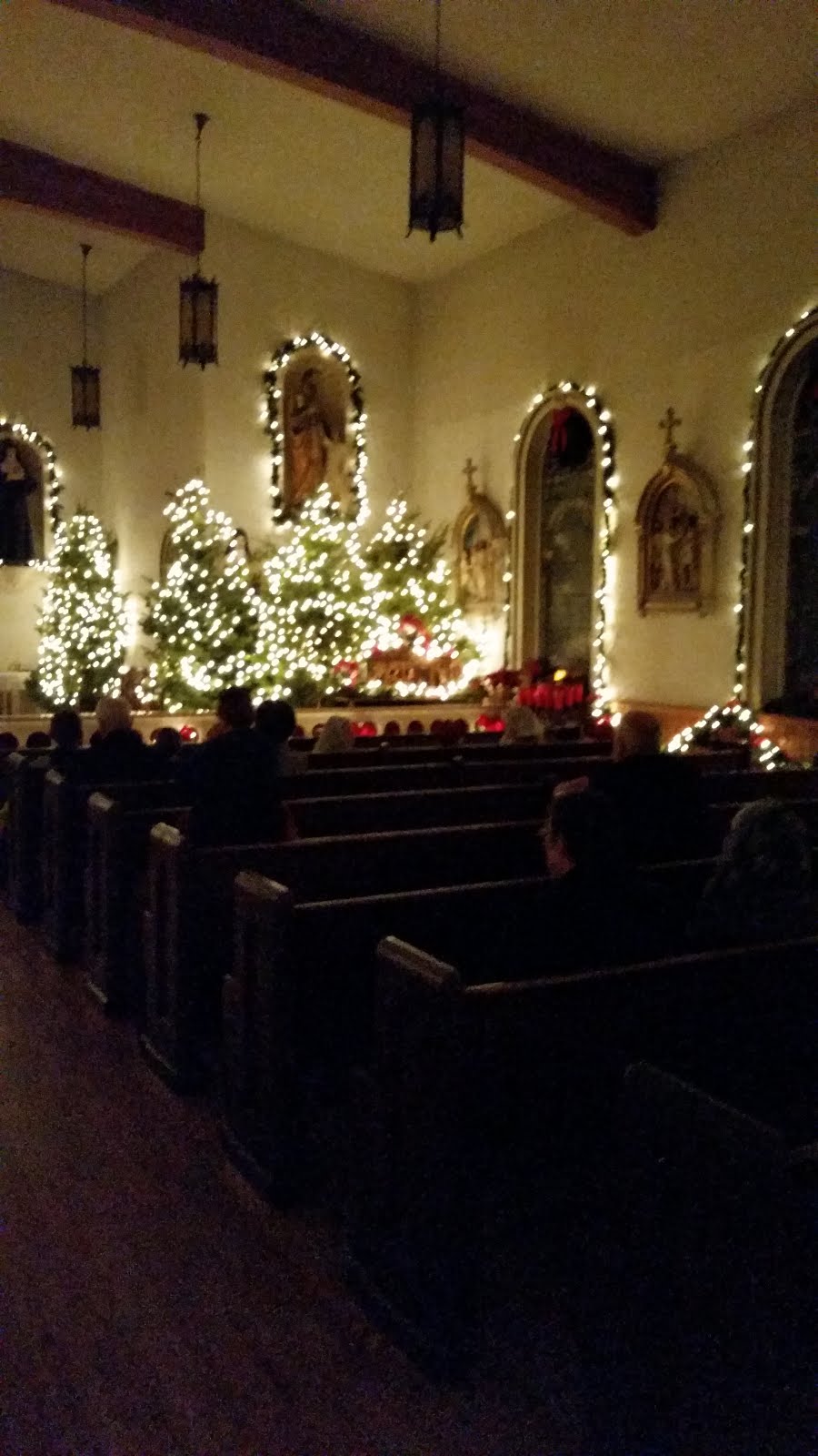 Paul Stramer Lincoln County Watch Midnight Mass at The Immaculate