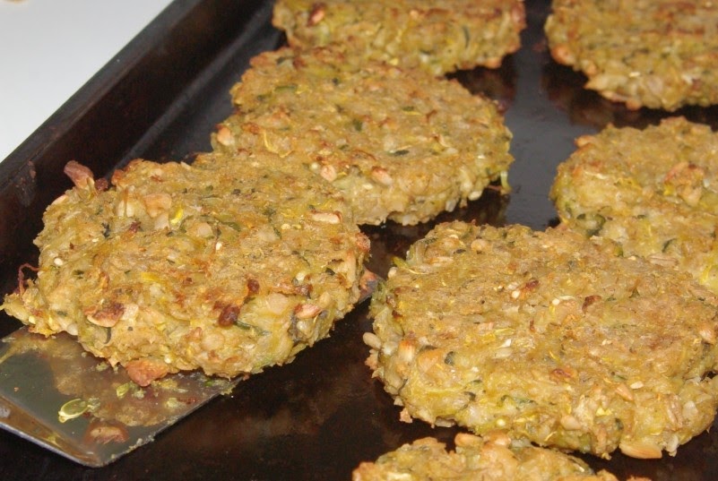Wildflower Morning Recipes Zucchini Patties Glutenfree, Vegan, for