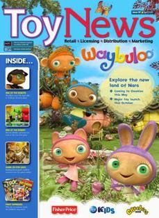 ToyNews 92 - April 2009 | ISSN 1740-3308 | TRUE PDF | Mensile | Professionisti | Distribuzione | Retail | Marketing | Giocattoli
ToyNews is the market leading toy industry magazine.
We serve the toy trade - licensing, marketing, distribution, retail, toy wholesale and more, with a focus on editorial quality.
We cover both the UK and international toy market.
We are members of the BTHA and you’ll find us every year at Toy Fair.
The toy business reads ToyNews.