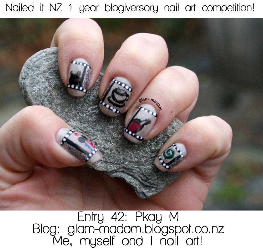 Announcing the winners of my nail art competition and giveaway!