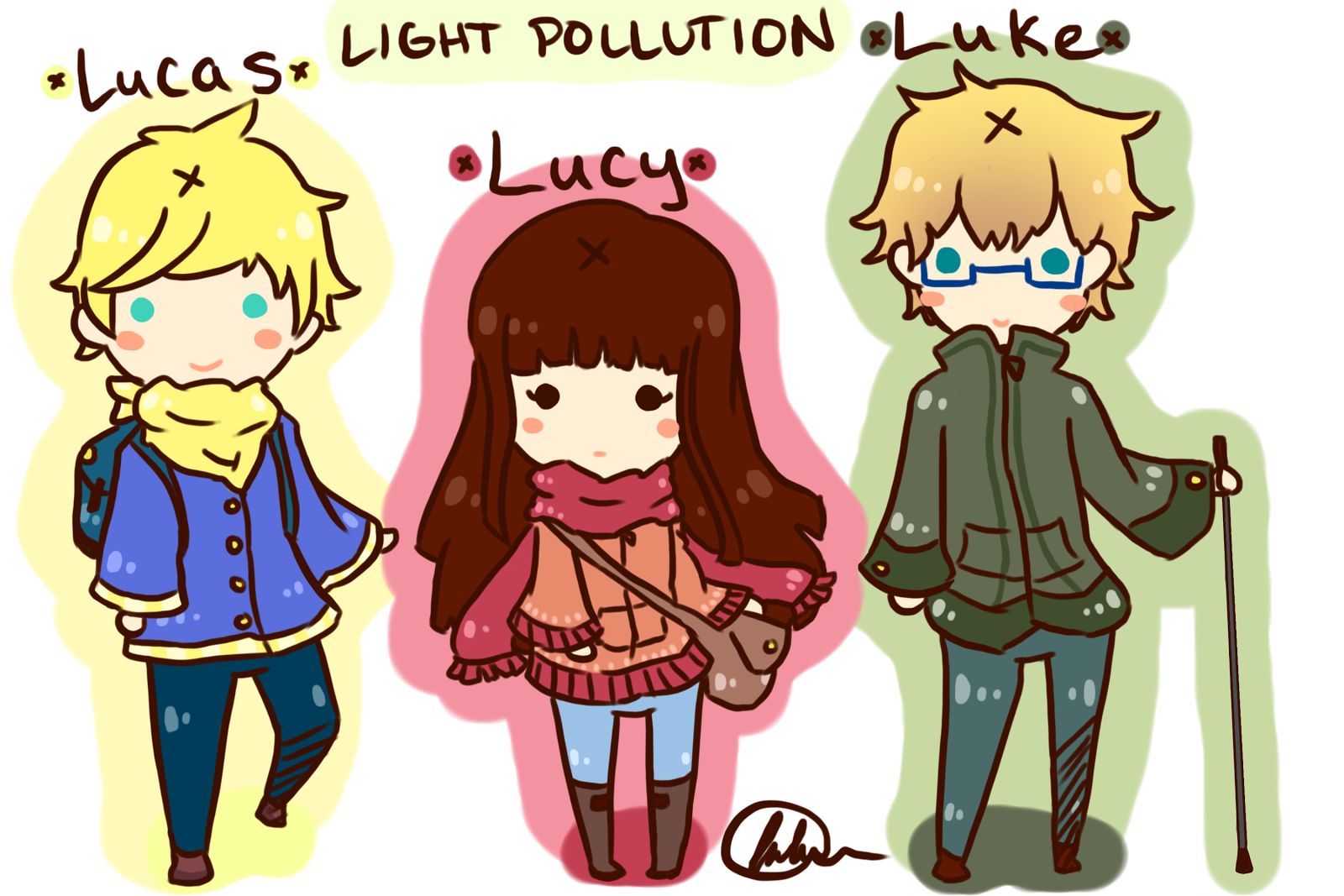 Light Pollution Characters