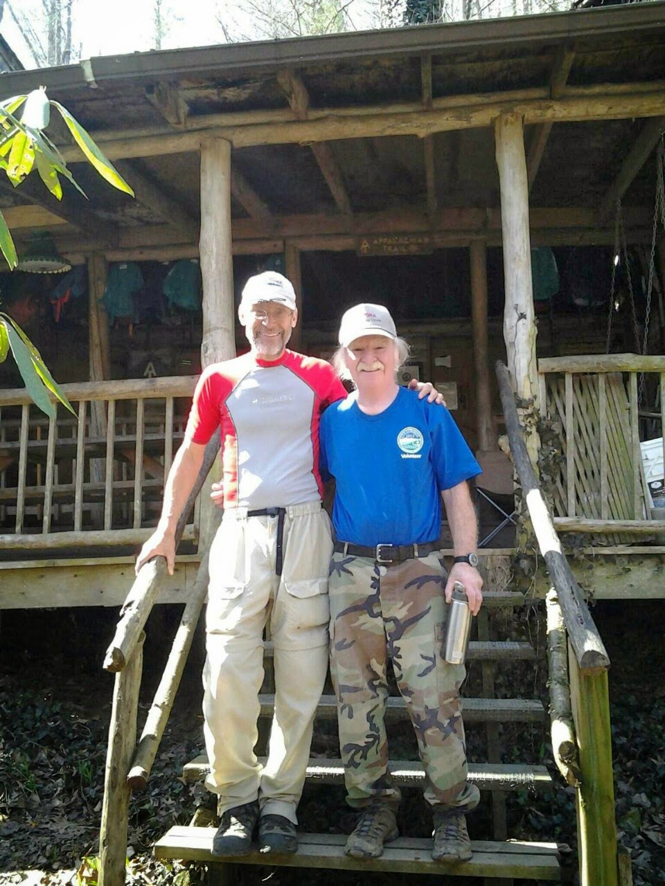 Appalachian Trail 2014 Kincora Hiker hostel and Bob Peoples Superhero
