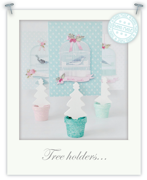 Christmas tree card holder Christmas tree card holder