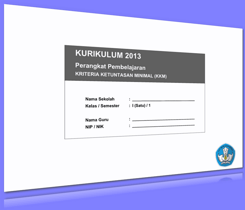 KKM KURIKULUM 2013 KELAS 1 SD UPDATE 2016 (47 HALAMAN)