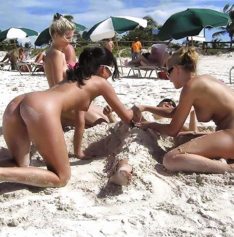Nude Beach. 