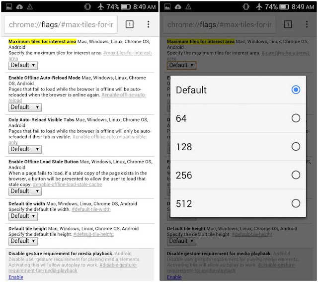 Cara mempercepat browser Chrome Android dengan cara membatasi konsumsi RAM Cara mempercepat browser Chrome Android dengan cara membatasi konsumsi RAM
