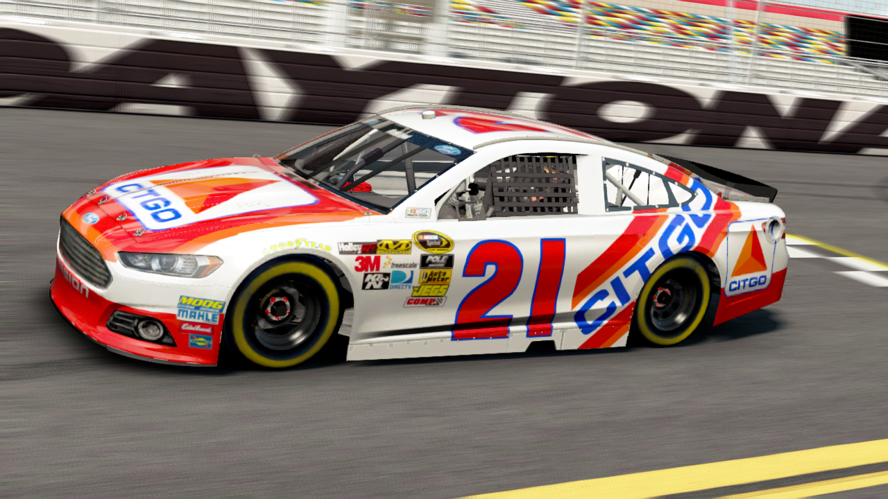 NASCAR '14 21 Wood Brothers Citgo Ford Fusion
